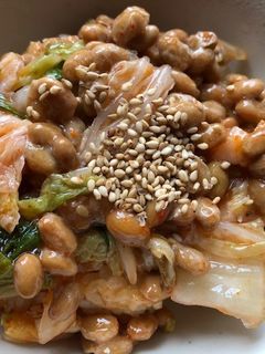 安定のキムチ納豆ご飯-レシピのメイン写真