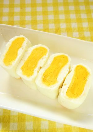 ☺お弁当に☆簡単♪かわいい二色玉子焼き☺-レシピのメイン写真