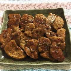 รูปของ 柔らかい♪豚ヒレ肉のガーリック照焼