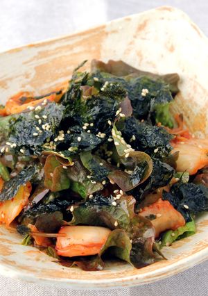 韓国風海苔サラダ-レシピのメイン写真