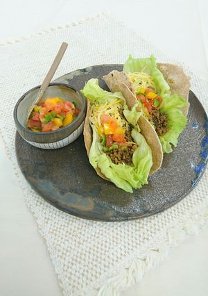 沖縄県産小麦deタコス-レシピのメイン写真