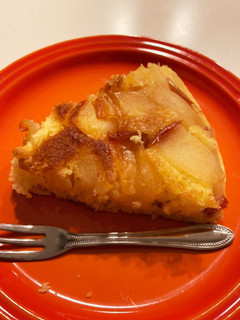 フライパンで簡単!りんごのケーキ♡-レシピのメイン写真