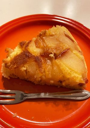 フライパンで簡単！りんごのケーキ♡-レシピのメイン写真