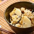 ひじきと長芋の炊き込み御飯