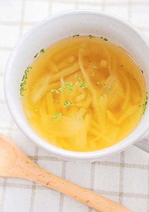 簡単！玉ねぎとろとろコンソメスープ-レシピのメイン写真