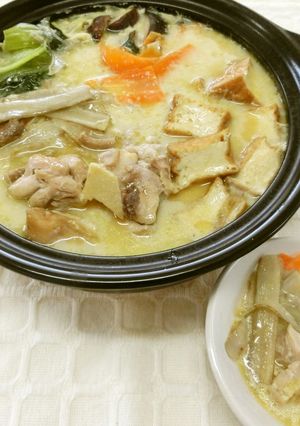中華風豆乳鍋-レシピのメイン写真