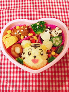 こどもちゃれんじ しまじろう キャラ弁-レシピのメイン写真