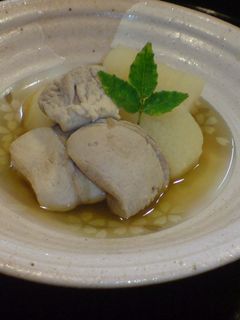 ほっこり♪おいしい♪鮭の白子と長芋の煮物-レシピのメイン写真