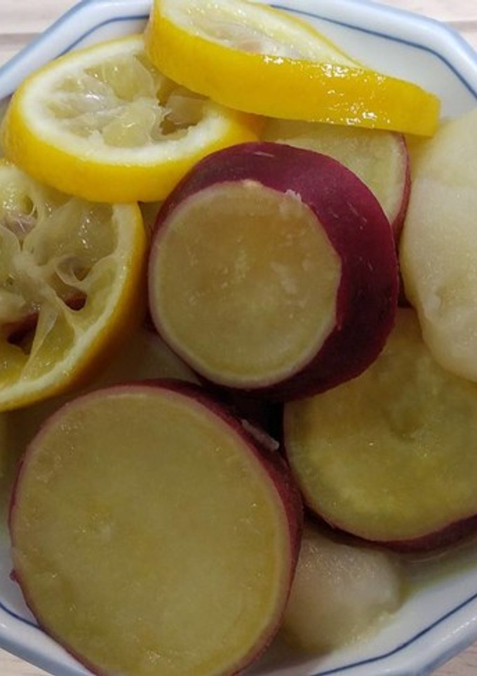 サツマイモとりんごのレモン煮-レシピのメイン写真