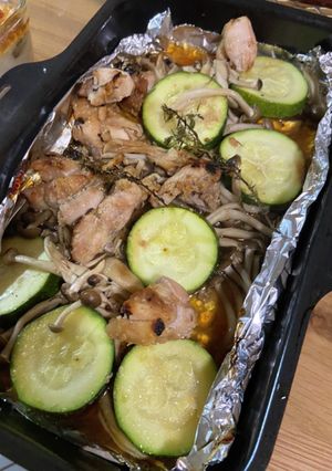 鶏とズッキーニの醤油麹グリル-レシピのメイン写真