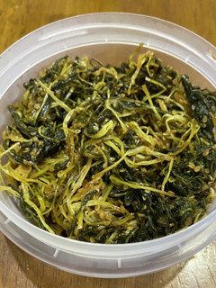 簡単に作れるみず菜のつくだ煮-レシピのメイン写真