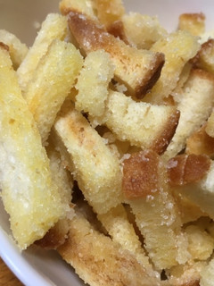 ノンフライで食パンラスク-レシピのメイン写真