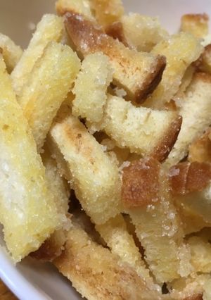ノンフライで食パンラスク-レシピのメイン写真
