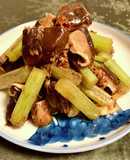 超簡単美味♪椎茸フキのピリ辛醤油炒め