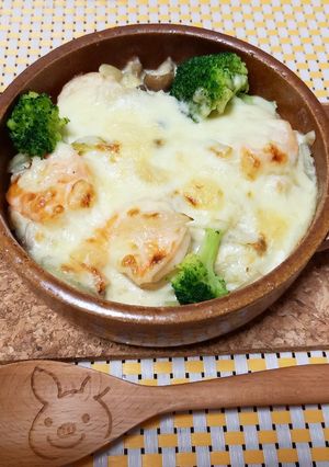 生クリーム入りで濃厚♡絶品エビドリア-レシピのメイン写真