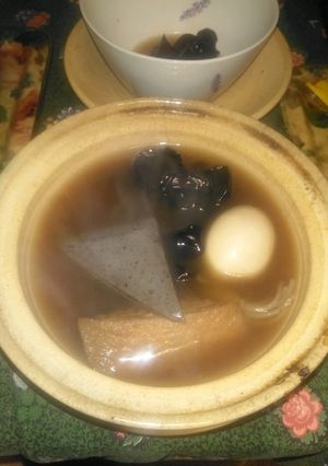 ☆おでんにキクラゲ！-レシピのメイン写真