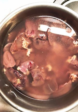 レバーの血抜き-レシピのメイン写真