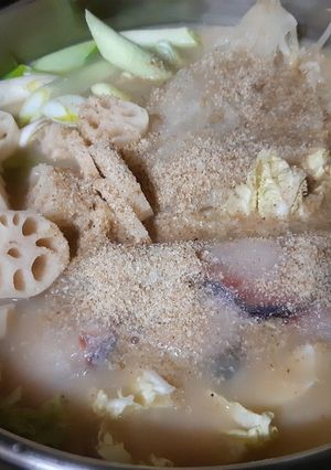 ゴマ味噌豆乳鍋-レシピのメイン写真