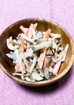 菊芋と人参の味噌マヨサラダ☆-レシピのメイン写真