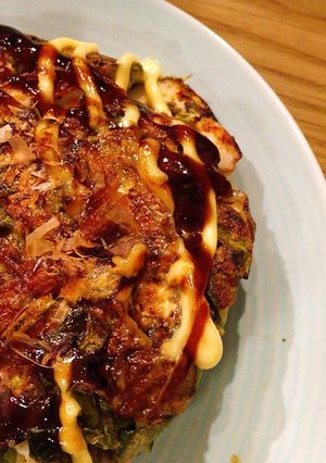 nonタマ、グルテン お好み焼き　試作品-レシピのメイン写真