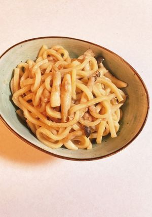 ささっとメイン！ツナとシメジの焼きうどん-レシピのメイン写真