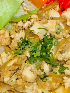 かき醤油旨味を凝縮したすき焼き風豆腐めし-レシピのメイン写真
