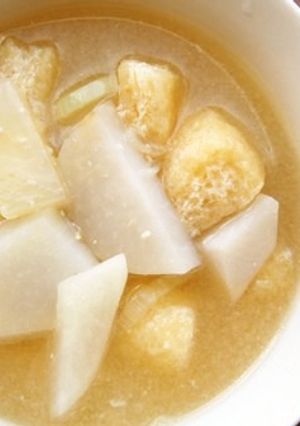 里芋・大根のお味噌汁♪-レシピのメイン写真