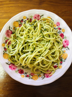 サラダスパゲティにあおさ粉-レシピのメイン写真