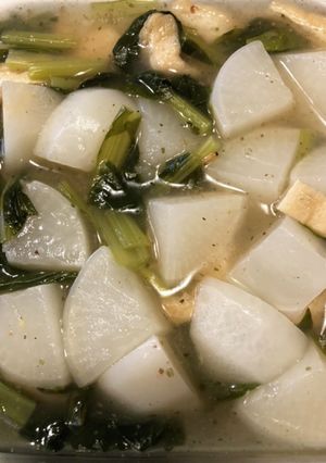 かぶと小松菜のホッコリ煮-レシピのメイン写真