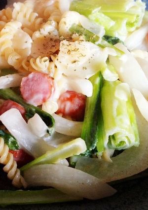 簡単7分！生クリームなしショートパスタ！-レシピのメイン写真