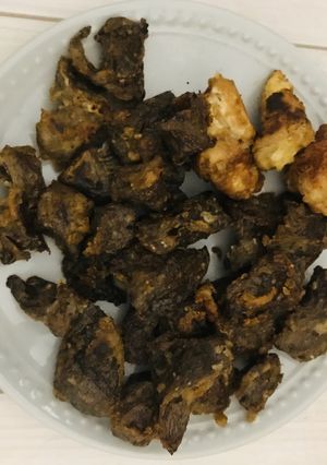 コンニャクと豆腐のなんちゃって唐揚げ-レシピのメイン写真