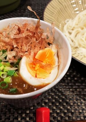 簡単リメイク　濃厚和風カレーつけ麺　-レシピのメイン写真
