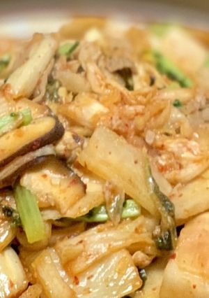 【簡単】大根で豚キムチ-レシピのメイン写真