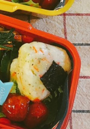 お弁当に！はんぺんおにぎり♡-レシピのメイン写真