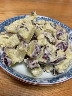 さつま芋がほっこり旨〜☆塩こんぶマヨ-レシピのメイン写真
