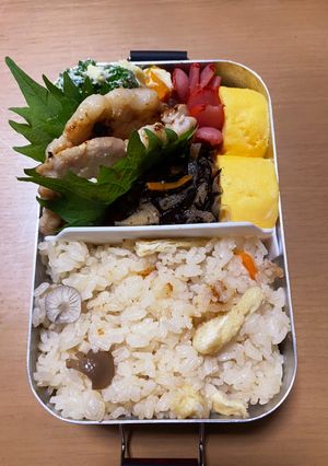 20201113中学2年男子お弁当-レシピのメイン写真