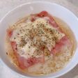 切らずレンチン注ぐだけ、チーズスープご飯