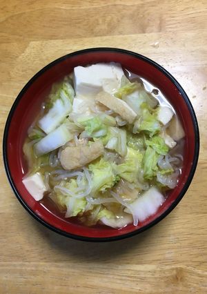 簡単！白滝の味噌汁で気軽にダイエット♪-レシピのメイン写真