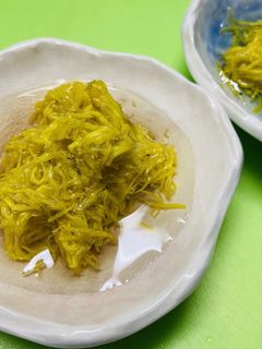 *菊の花の甘酢和え*-レシピのメイン写真