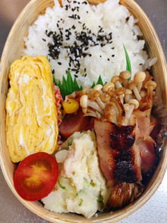 ポテサラ弁当-レシピのメイン写真