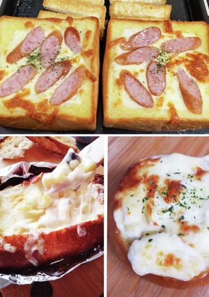 フチが香ばしい♪カフェ風ブレッドグラタン-レシピのメイン写真