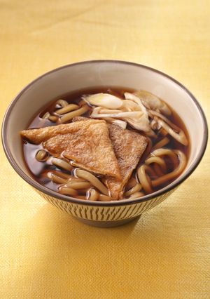 きつねうどん【レンジで4分50秒】-レシピのメイン写真
