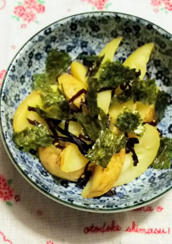簡単おつまみ‼フライドポテトの和風あえ-レシピのメイン写真