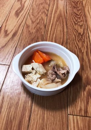体ポカポカ肉豆腐！-レシピのメイン写真