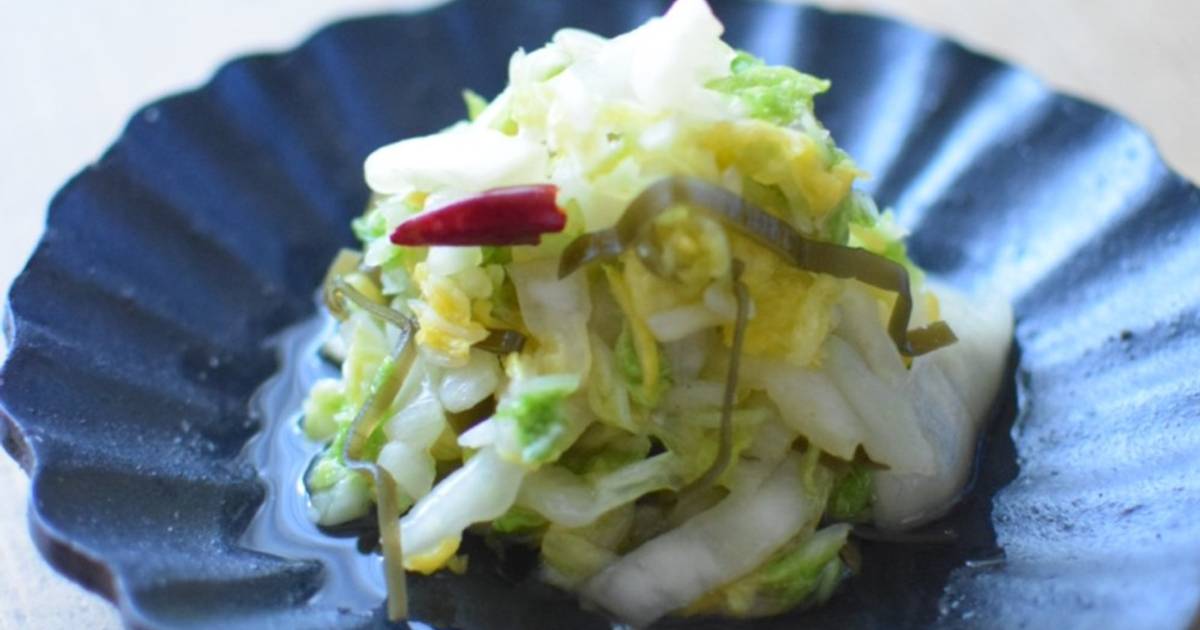 基本からアレンジまで!思わずつくりたくなる「はくさい かんたん酢」のレシピ集 | クックパッド