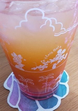 TDS風♪オレンジサワーホワイトドリンク-レシピのメイン写真