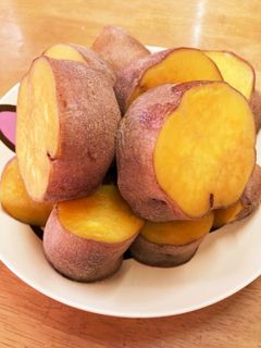 ホクホク♪炊飯器で蒸し芋-レシピのメイン写真