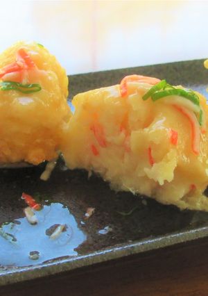 かにかまと豆腐のふんわり揚げ あんかけ-レシピのメイン写真