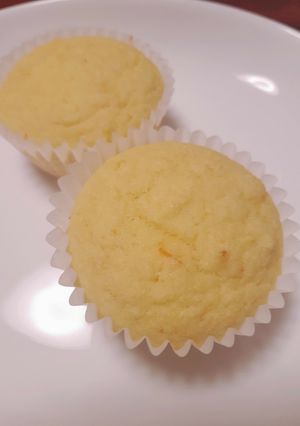 おからカップケーキ　オレンジ風味-レシピのメイン写真