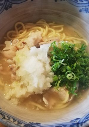 豚塩おろし麺-レシピのメイン写真
